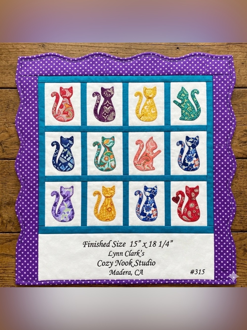 ⛱️ Little Kitties Wall Hanging Pattern